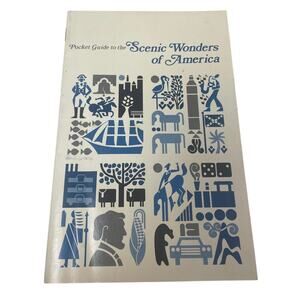 Vintage 1973 Readers Digest Pocket Guide To Scenic Wonders of America Booklet